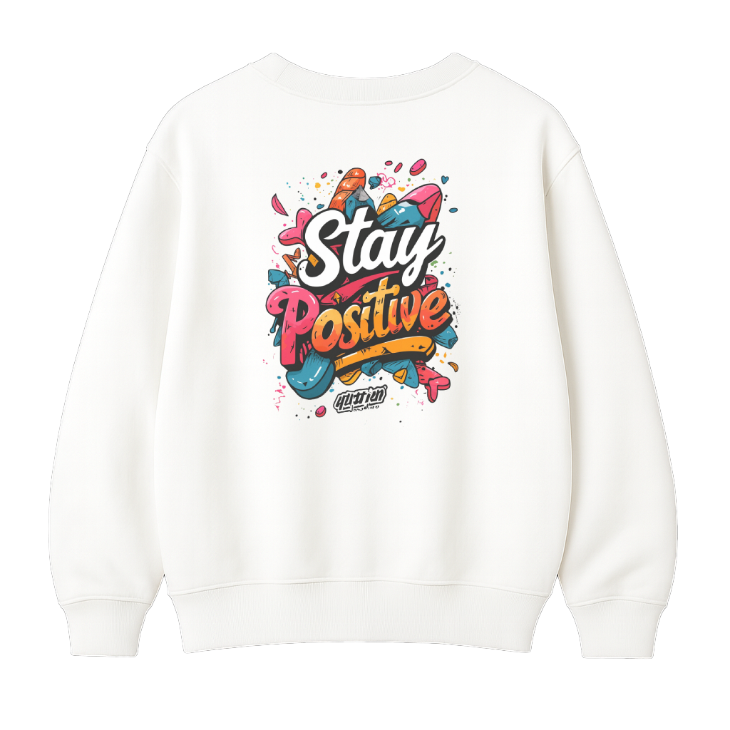 Stay Positive - Premium Sweatshirt