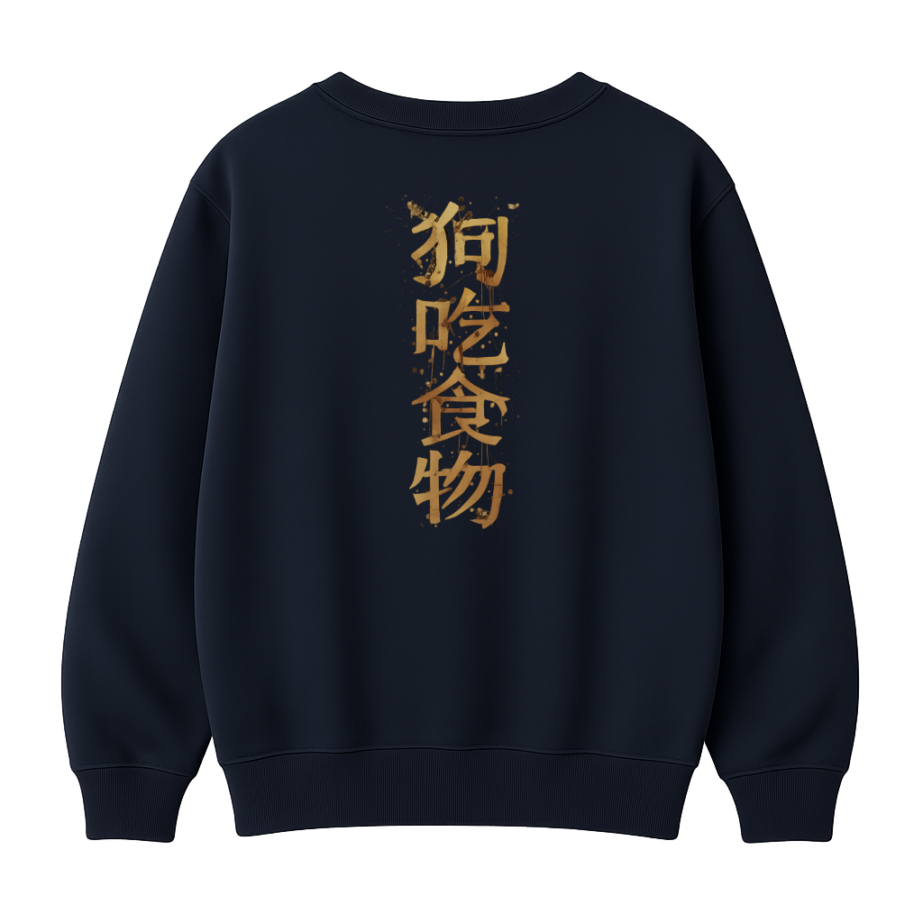 狗 吃 食 物 - Premium Sweatshirt
