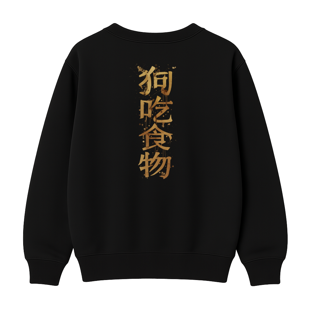 狗 吃 食 物 - Premium Sweatshirt