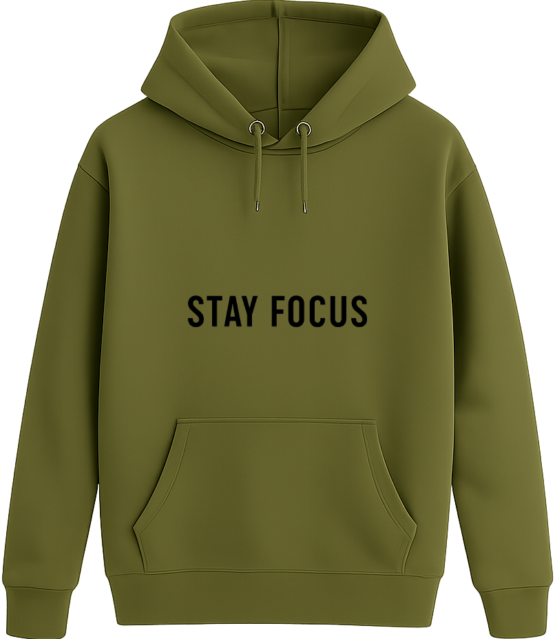 Stay Focus - Premium Hoodie