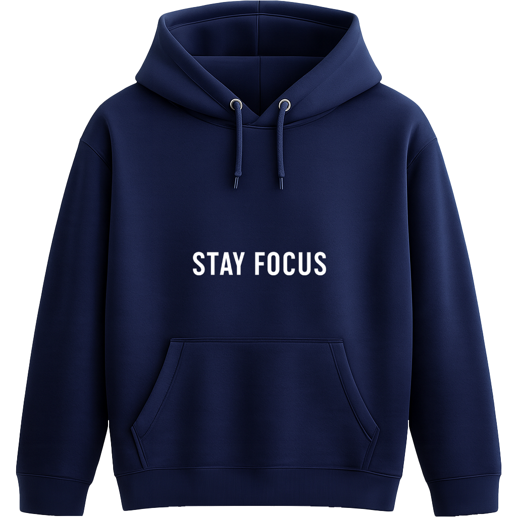 Stay Focus - Premium Hoodie